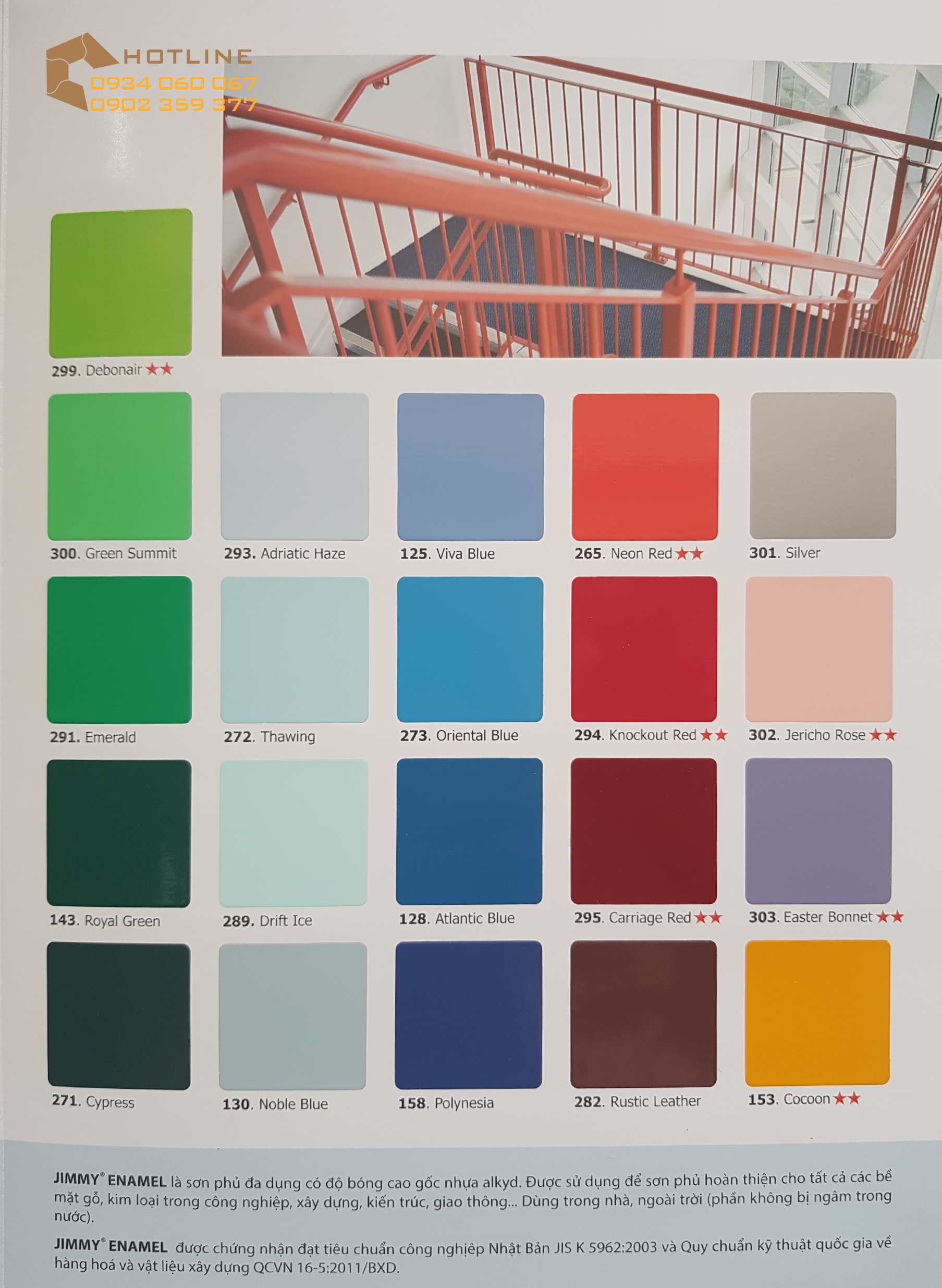 bang mau son dau joton jimy 2