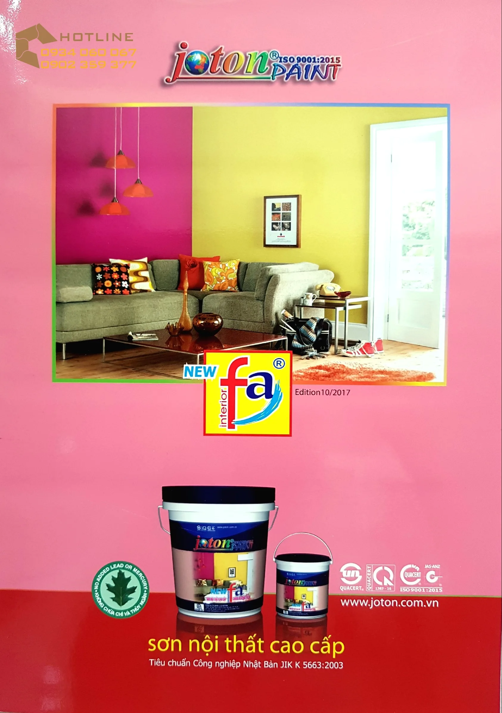 bang mau son noi that joton new fa 3