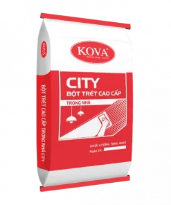 Bột trét tường nội thất Kova City – 40 kg