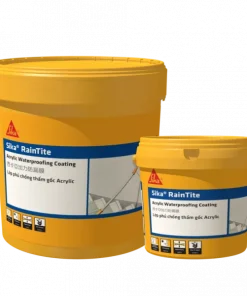 Chất chống thấm gốc acrylic Sika raintite - 4Kg