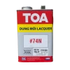 Dung môi lacquer TOA #74 ( Dung môi cho sơn nhũ vàng, sơn TOA 2 trong 1) 1L
