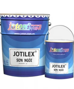 Sơn ngói Joton Jotilex - màu đỏ tươi, socola, xanh rêu, đỏ đô, đen, xanh đen - 4kg