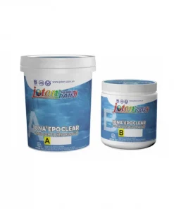 Sơn Epoxy tự san phẳng trong suốt JOTON JONA EPO CLEAR - Màu trong suốt - 21kg