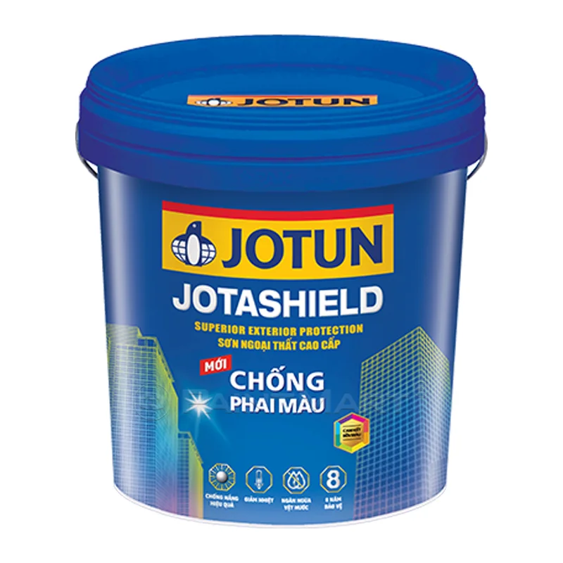Sơn nước ngoại thất Jotun Jotashield chống phai màu mới