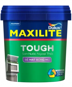 Sơn nước ngoài trời MAXILITE TOUGH Bề mặt Bóng mờ 28CB - 5L