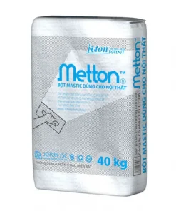 Bột trét tường nội thất Joton METTON - BAO 40kg