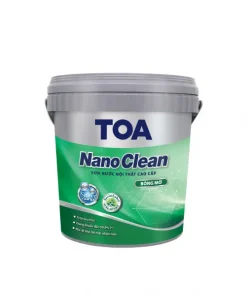 Sơn nội thất cao cấp Toa Nanoclean bóng mờ - 5L