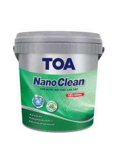 Sơn nội thất cao cấp Toa Nanoclean siêu bóng - 5L