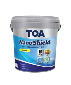 Sơn ngoại thất cao cấp Toa Nanoshield bóng - 5L
