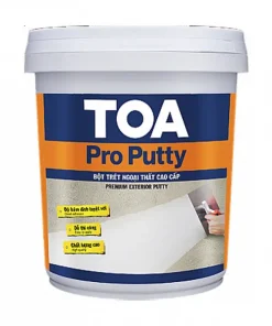 Bột trét tường ngoại thất cao cấp Toa Pro Putty - 25Kg