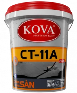 Sơn chống thấm pha xi măng KOVA CT 11A Sàn Thùng 22Kg