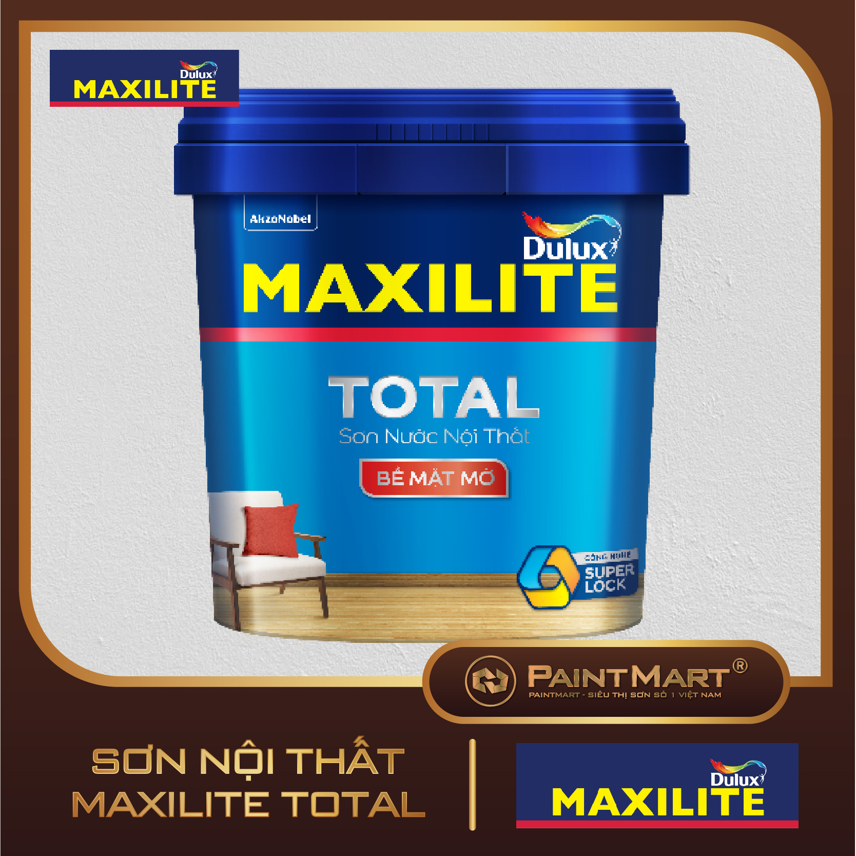 hình ảnh sơn maxlite total 15lit
