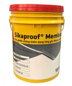 Chống thấm sàn mái đàn hồi cao sikaproof membrane 18kg