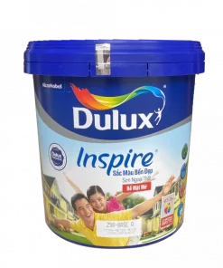 Sơn ngoại thất Dulux Inspire Z98 sắc màu bền đẹp bề mặt mờ 15L