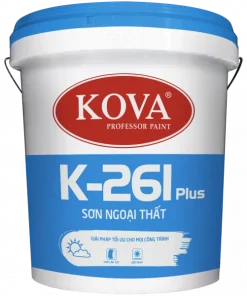 Sơn ngoại thất không bóng Kova K261 Plus thùng 16L