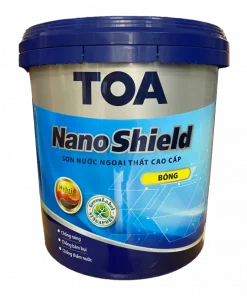 Sơn ngoại thất cao cấp Toa Nanoshield bóng - 15L