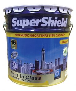 Sơn ngoại thất Toa Supershield bóng mờ - 15L