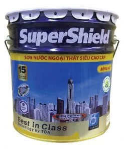 Sơn ngoại thất Toa Supershield bóng mờ - 15L