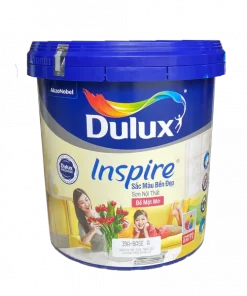 Sơn nội thất Dulux Inspire bền đẹp bề mặt mờ  39A thùng 15L
