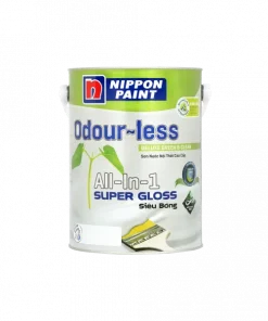 Sơn nội thất NIPPON ODOURLESS siêu bóng 1L