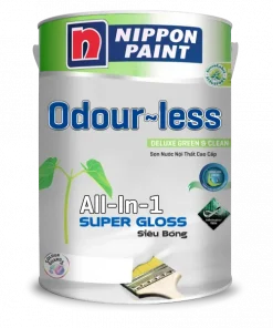 Sơn nội thất Nippon ODOURLESS siêu bóng 5L