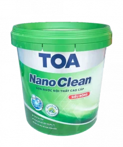 Sơn nội thất cao cấp Toa Nanoclean siêu bóng - 15L