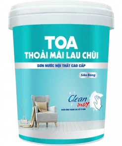 Sơn nội thất Toa Thoải Mái Lau Chùi siêu bóng - 18L