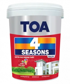 Sơn ngoại thất TOA 4 Seasons Satin Glo Bóng Mờ - 5L