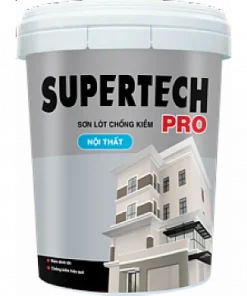 Sơn lót chống kiềm nội thất Supertech Pro thùng 18L